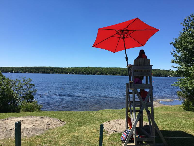 Plage publique du Lac des Abénaquis