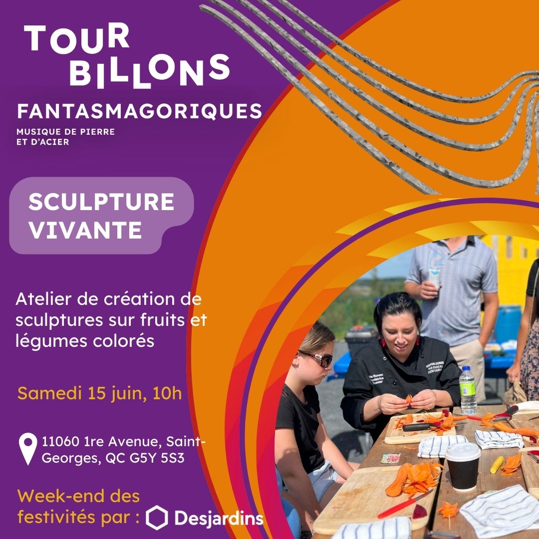 Beauce Art – Sculpture vivante