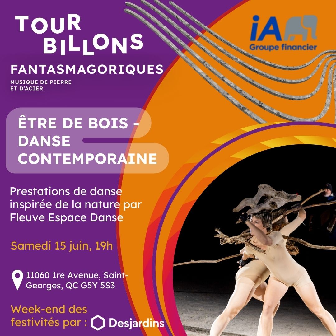 Beauce Art – Être de bois/Danse contemporaine