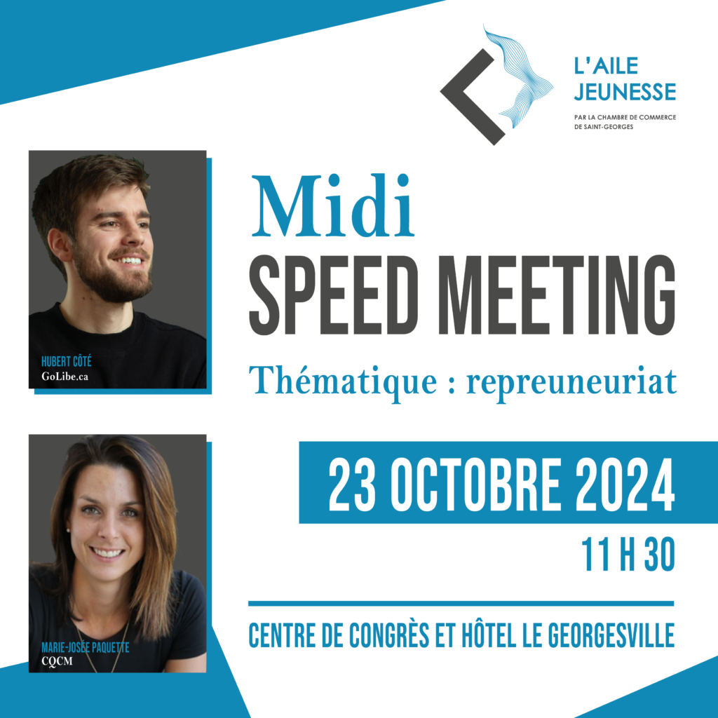 Midi Speed Meeting – Repreneuriat