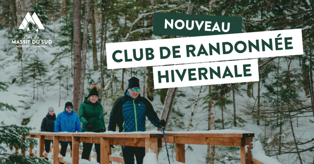 Club de randonnée hivernale du Parc du Massif du Sud