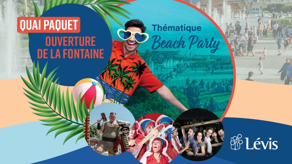 Ouverture officielle de la fontaine du Quai Paquet