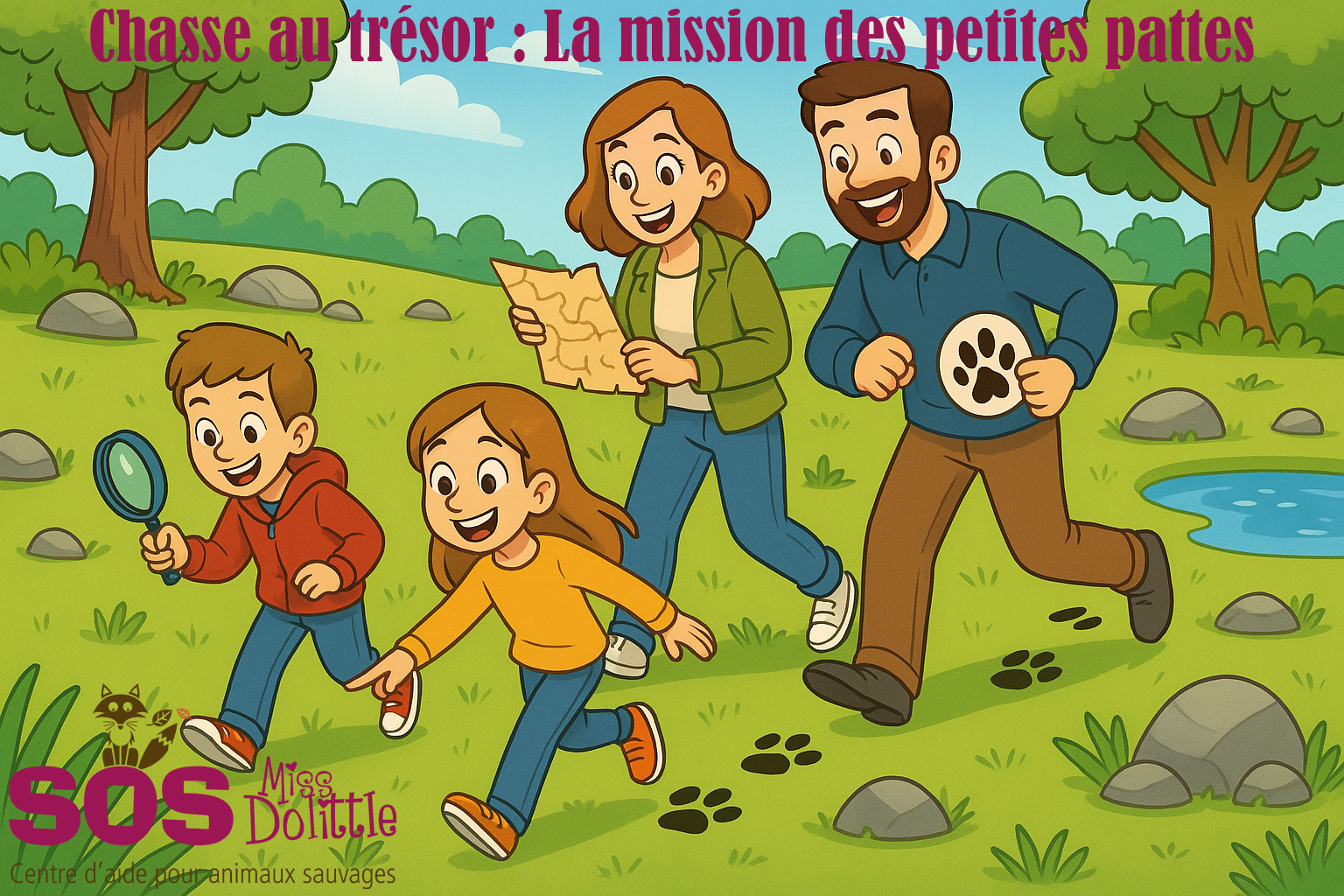 Chasse au trésor : La Mission des Petites Pattes