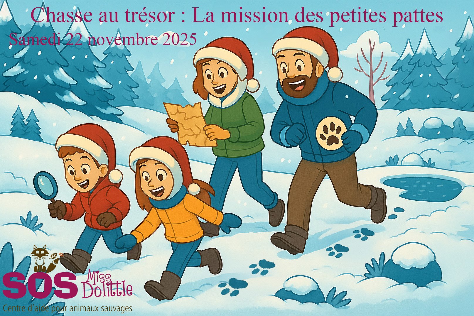 Chasse au trésor : La Mission des Petites Pattes
