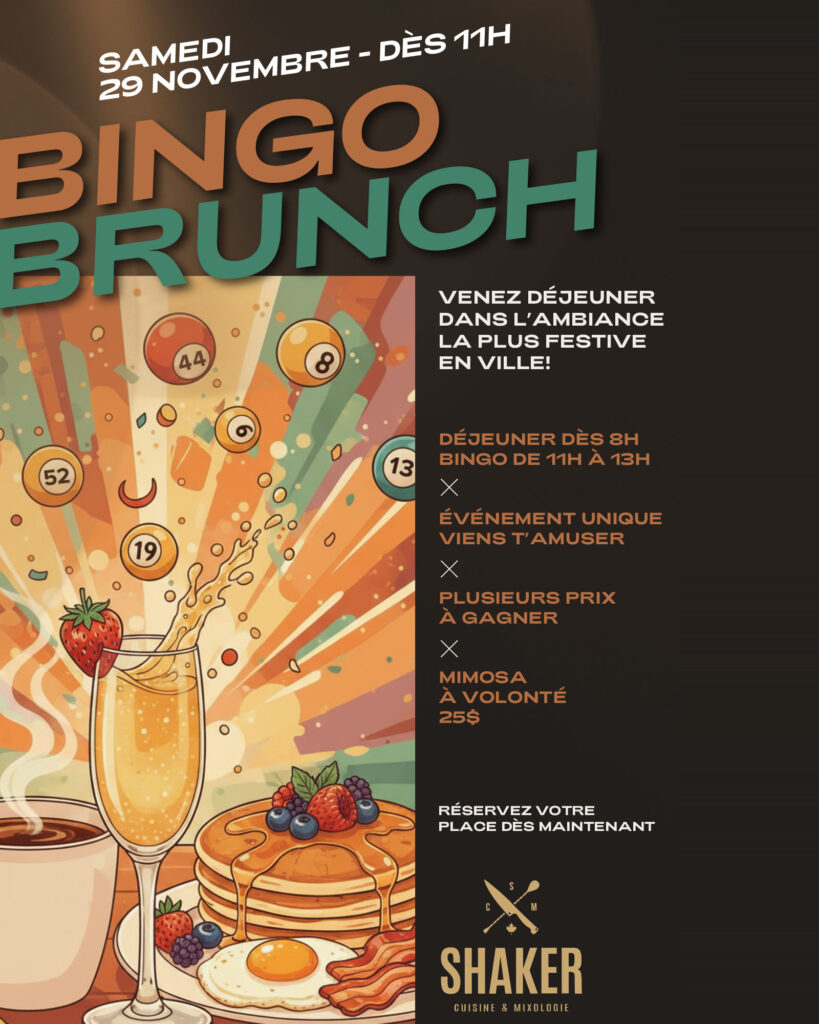Bingo Brunch | Shaker